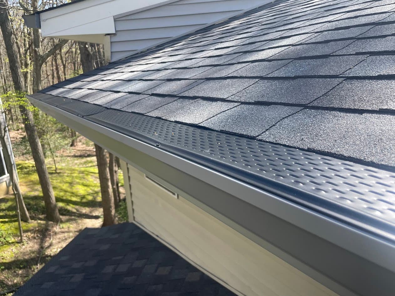 Gutter guard protection system