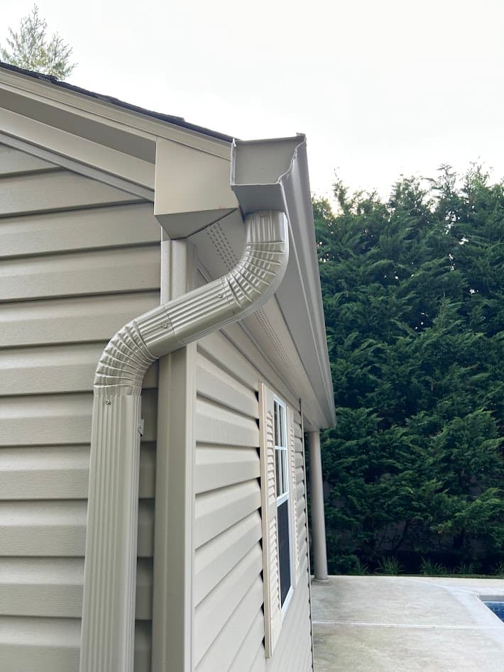 New gutter installation in Ocean Township, NJ