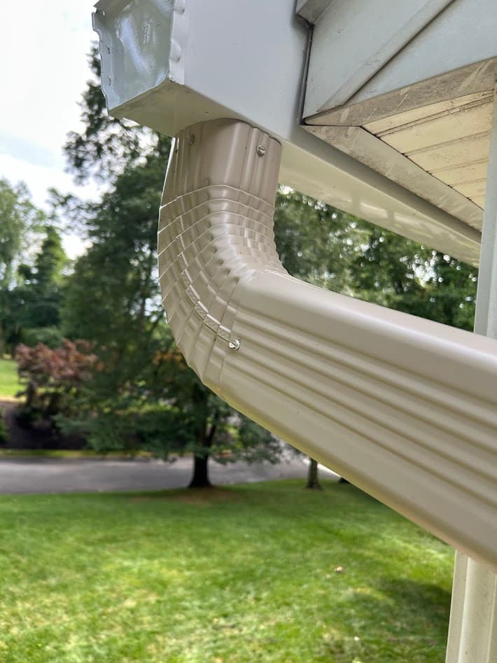 New gutters in Holmdel Township, NJ