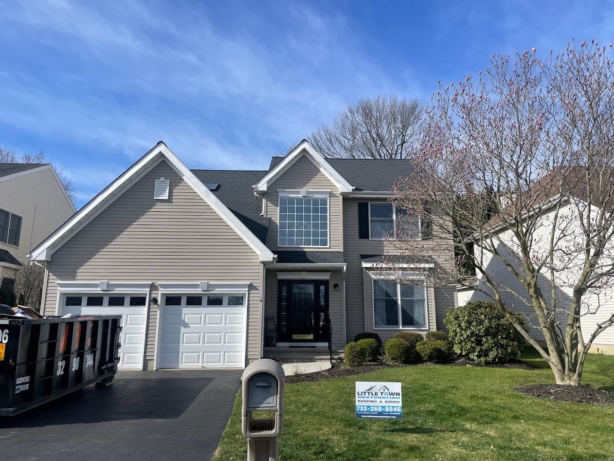 Finished Red Bank roof installation