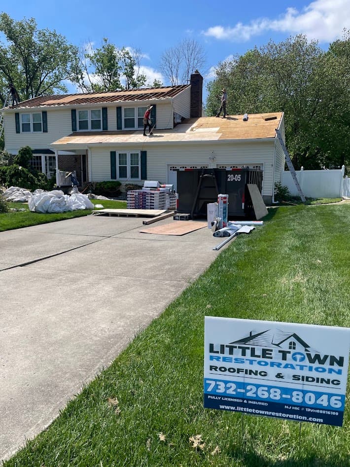 Completed Tinton Falls roof