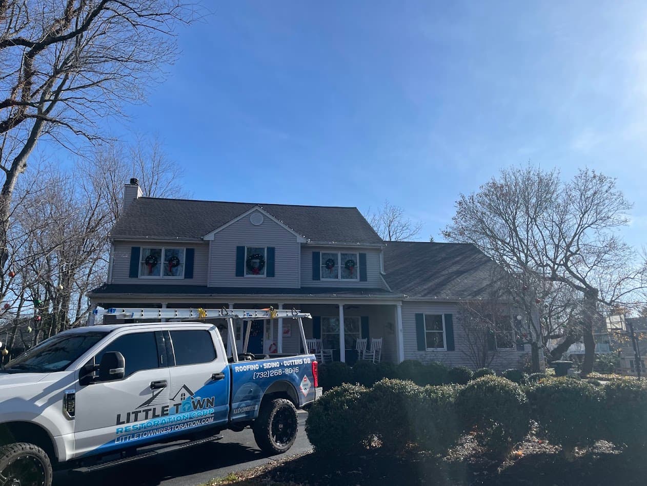 New Oceanport roof installation