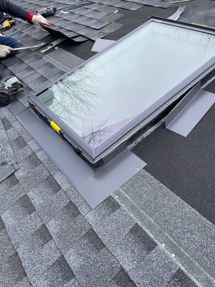 VELUX skylight installation